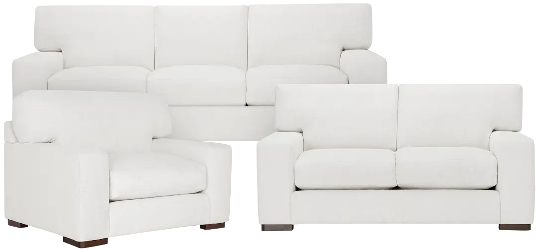 Veronica White Down Living Room Veronica White Down Living Room