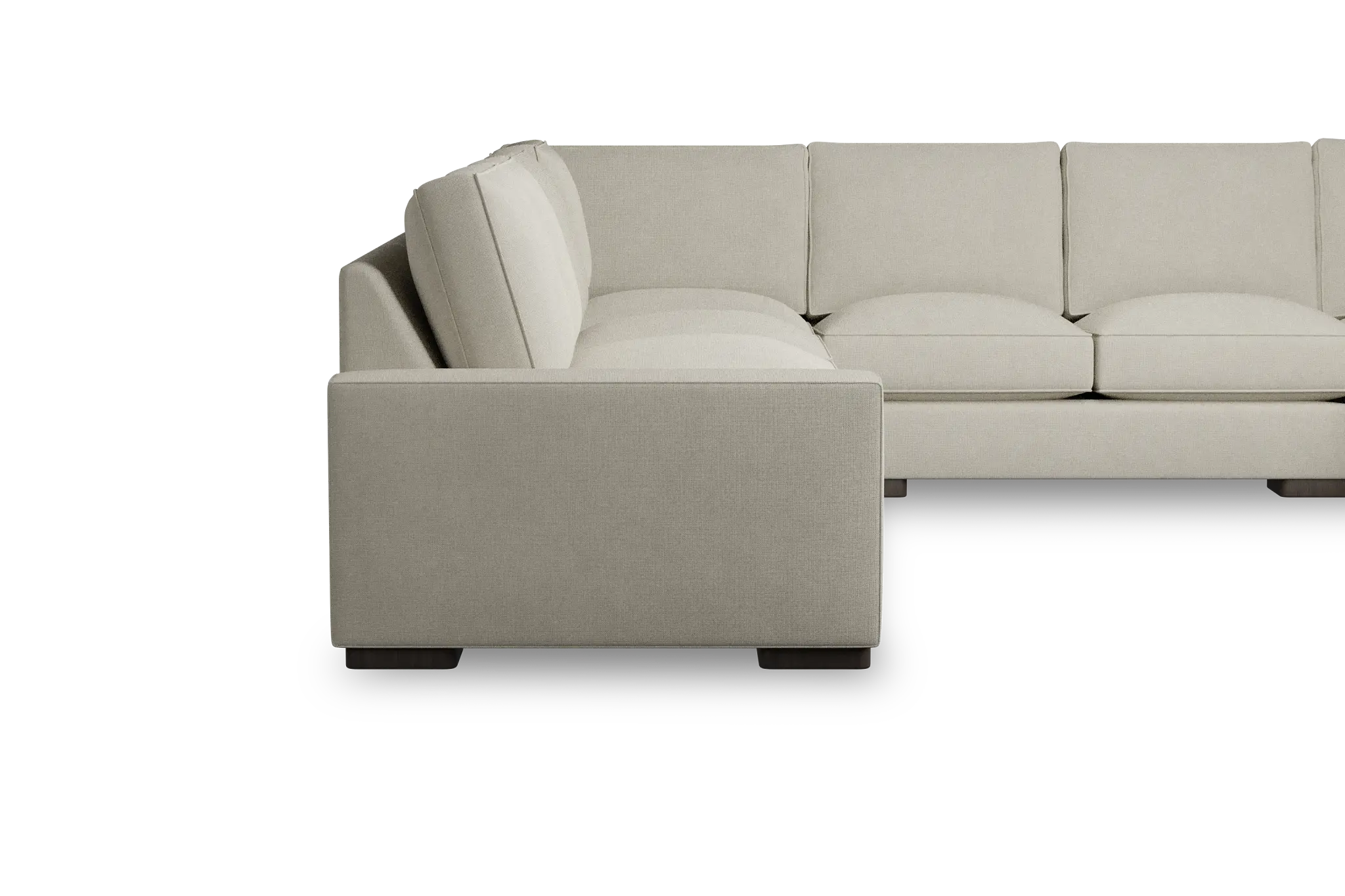 Edgewater Suave Beige Large Right Chaise Sectional Edgewater Suave Beige Large Right Chaise Sectional