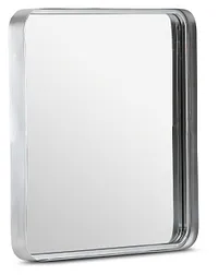 Astor Silver Square Mirror