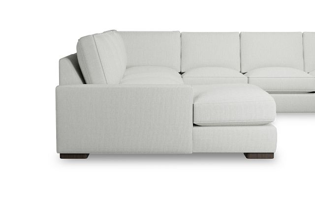 Edgewater Revenue White Large Left Chaise Sectional