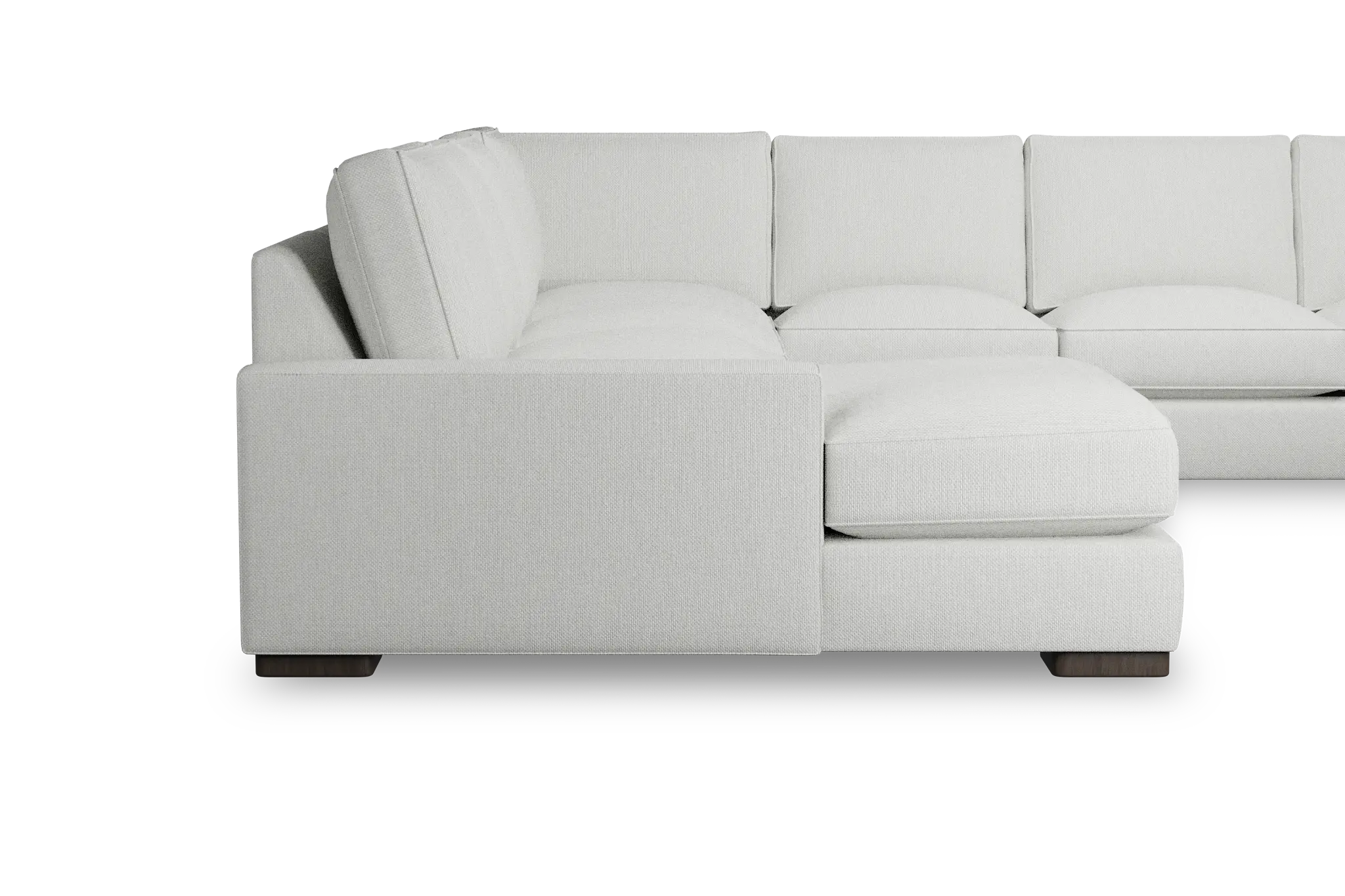 Edgewater Revenue White Large Left Chaise Sectional Edgewater Revenue White Large Left Chaise Sectional