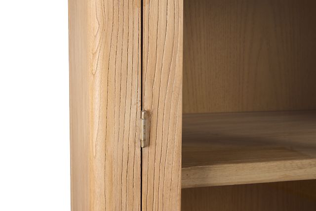 Blyth Light Tone 2-door Bookcase