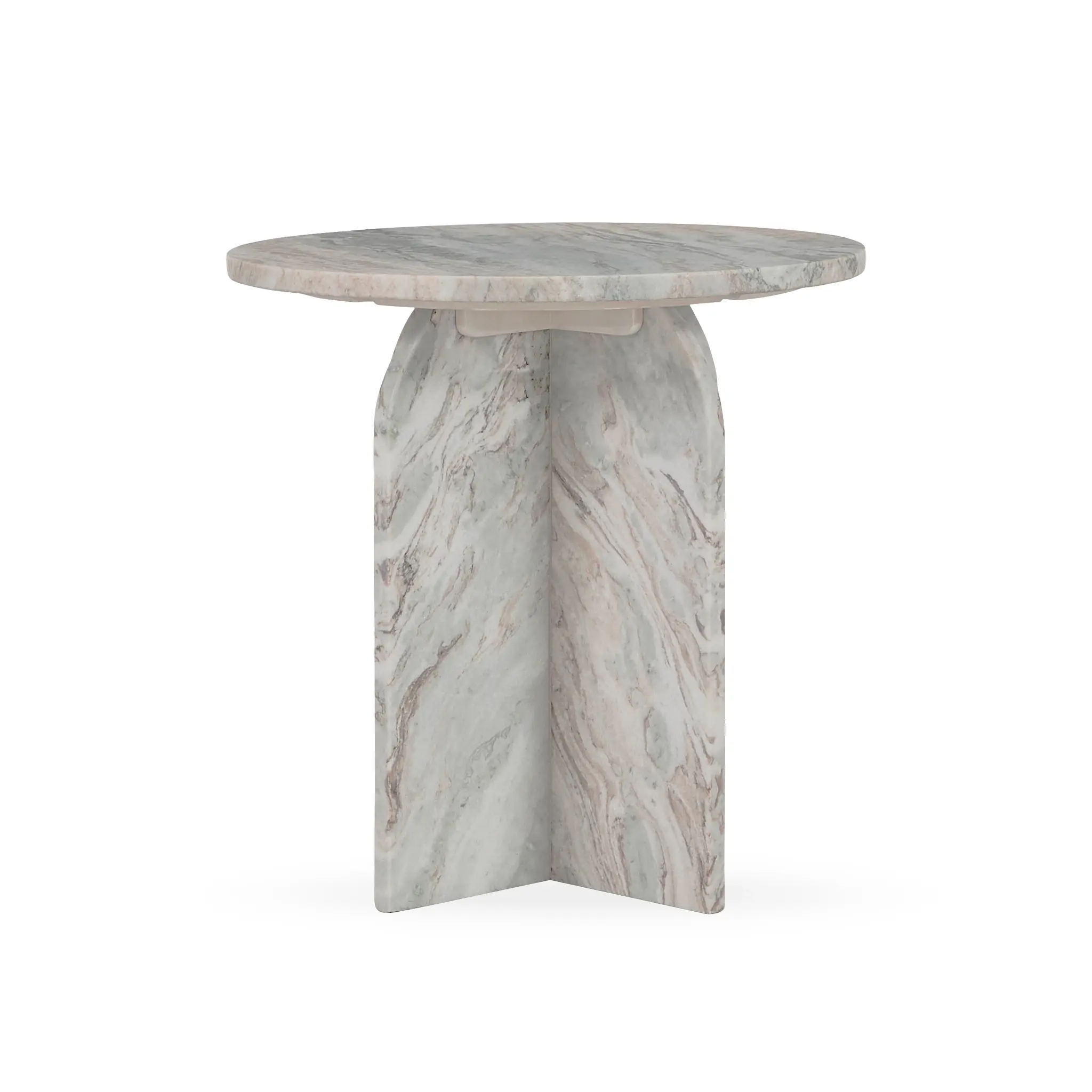 Solo Gray Round End Table Solo Gray Round End Table