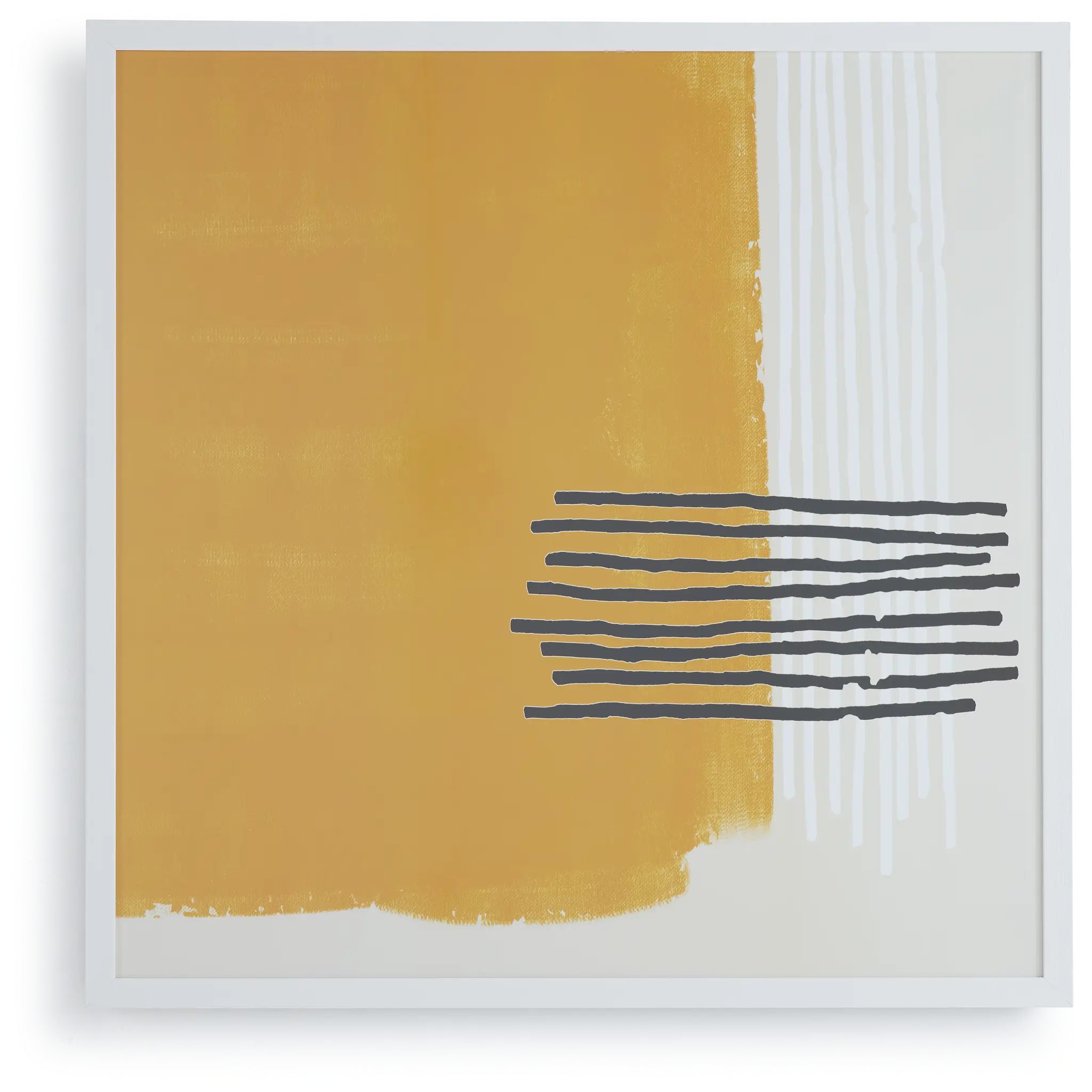 Zoe Yellow Framed Wall Art Zoe Yellow Framed Wall Art