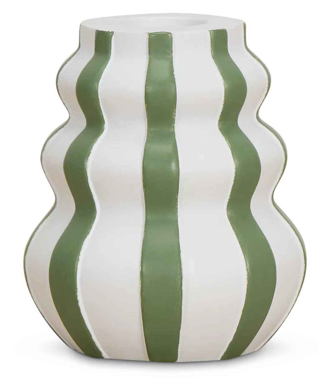 Simba Green Medium Candle Holder