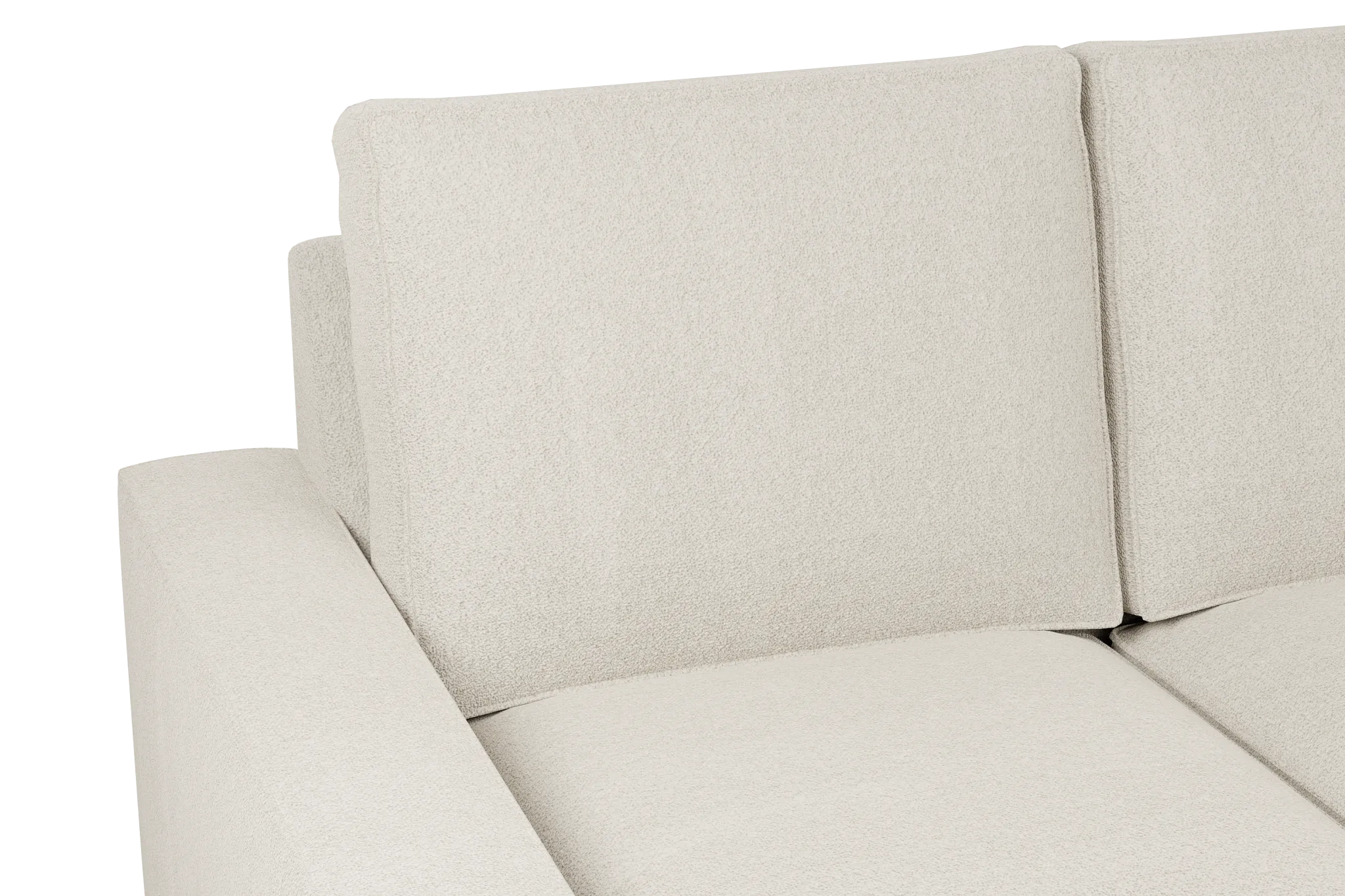 Edgewater Elite Ivory 96" Sofa W/ 3 Cushions
