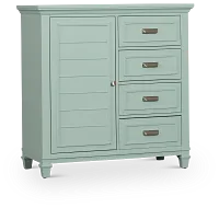 Cape Cod Teal Door Chest