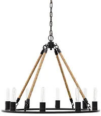 Edison Metal Chandelier