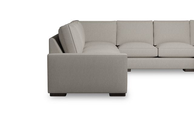 Edgewater Revenue Beige Large Right Chaise Sectional