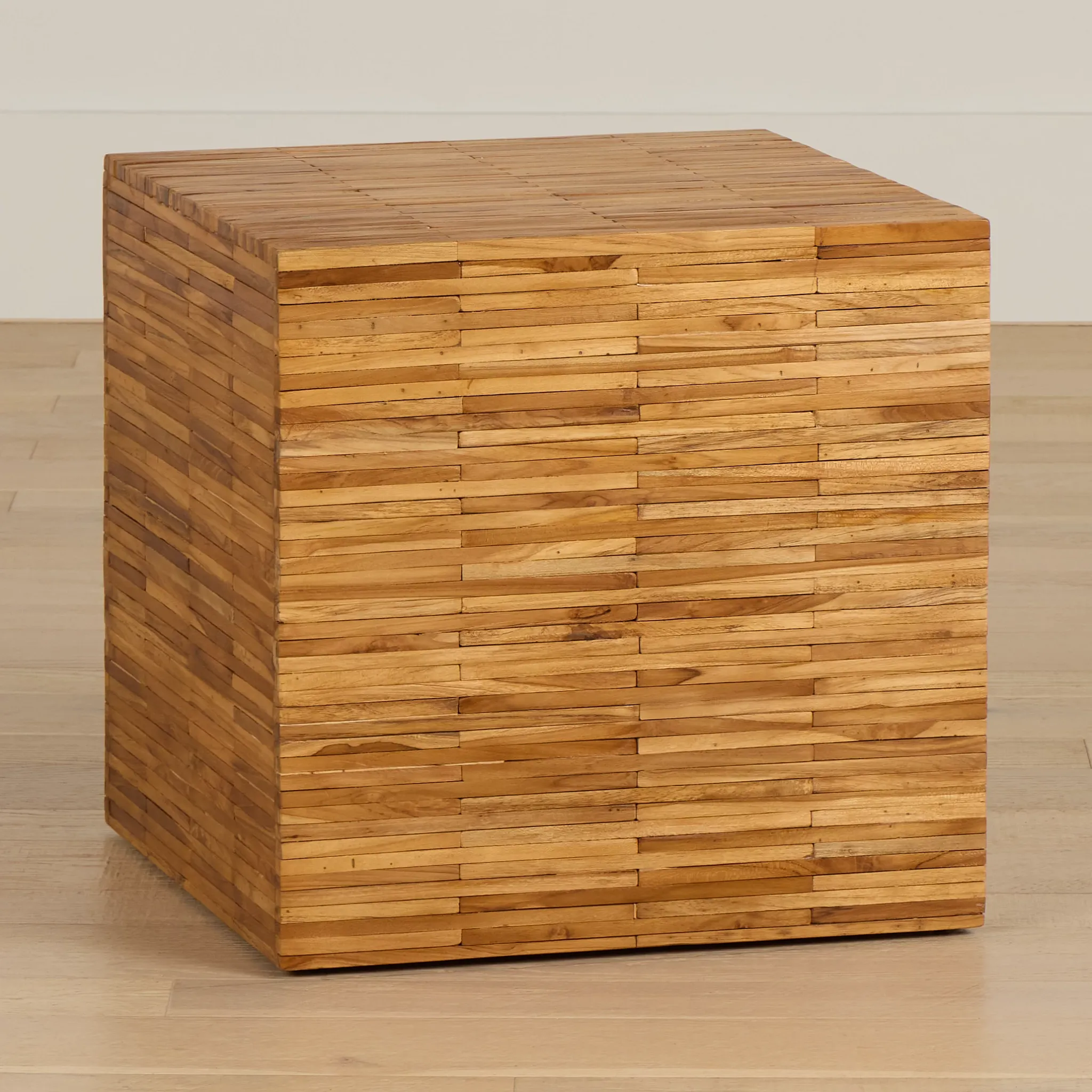 Haven Mid Tone Wood Square End Table