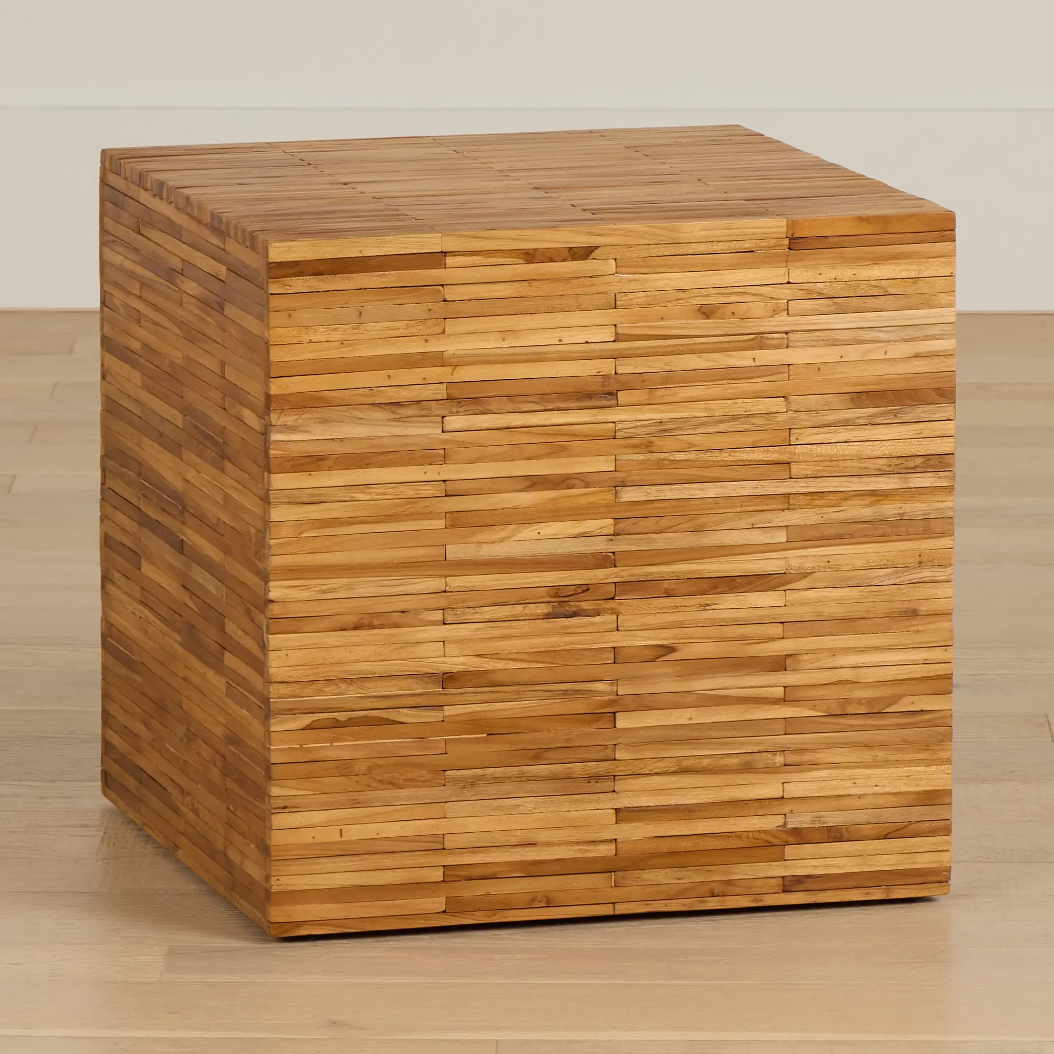 Haven Mid Tone Wood Square End Table Haven Mid Tone Wood Square End Table