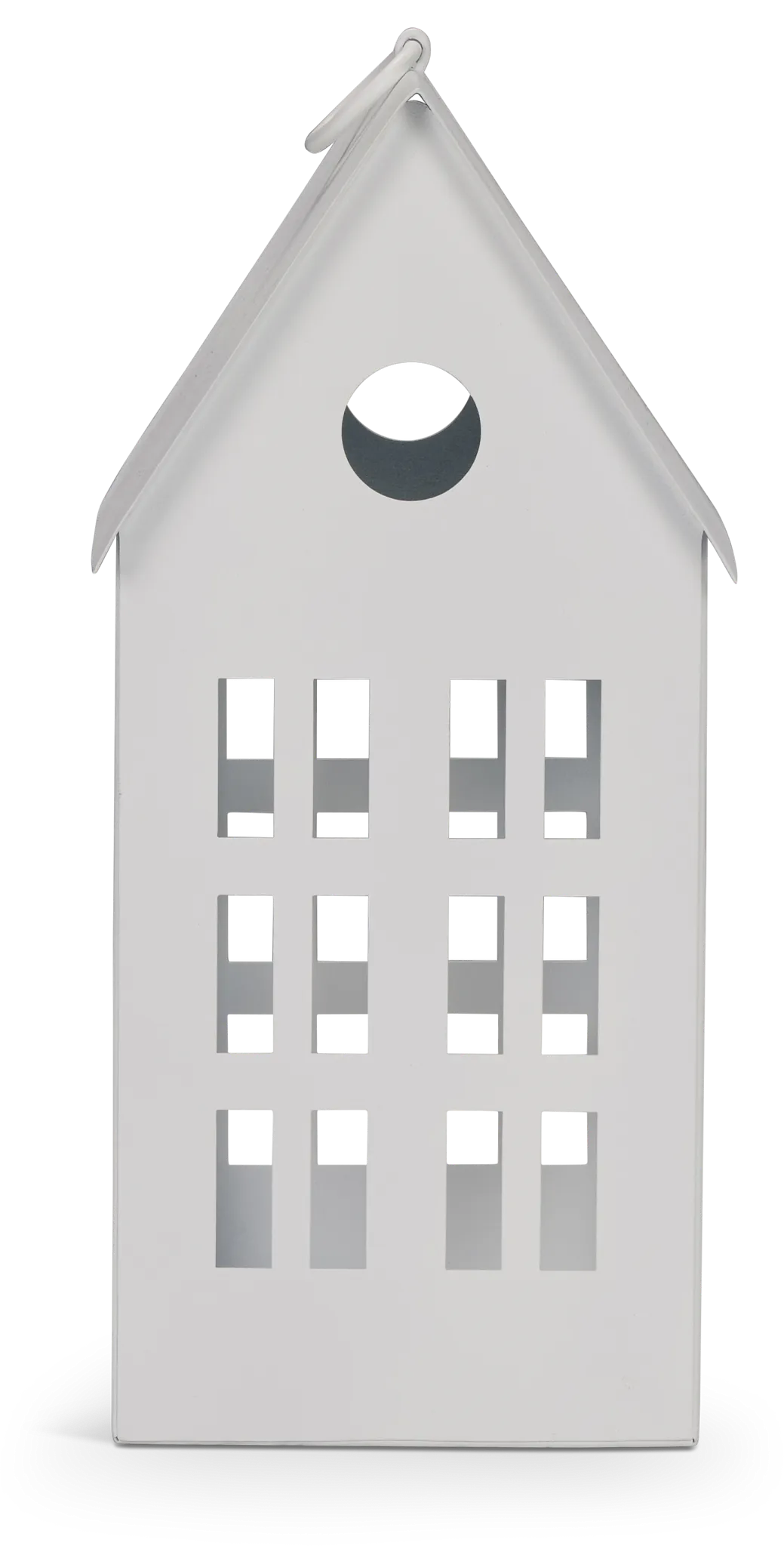 House White Medium Candle Holder