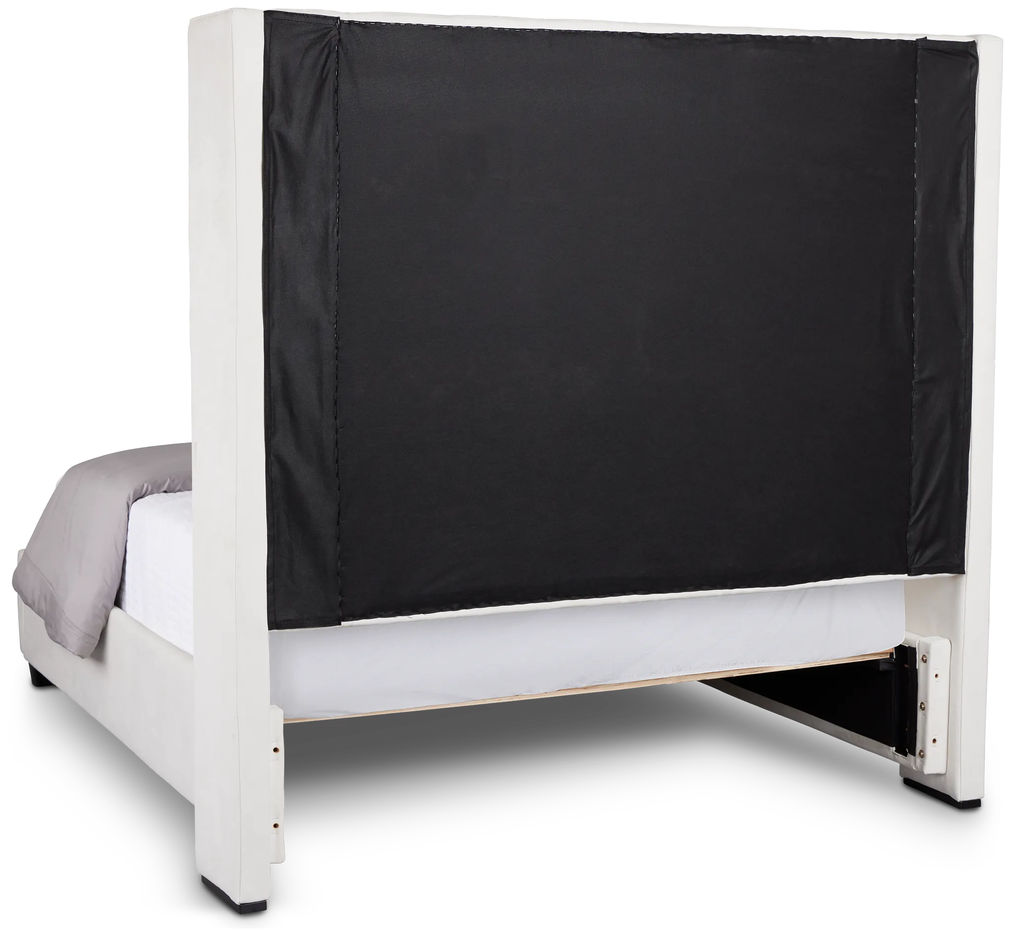 Marco White Uph Platform Storage Bed