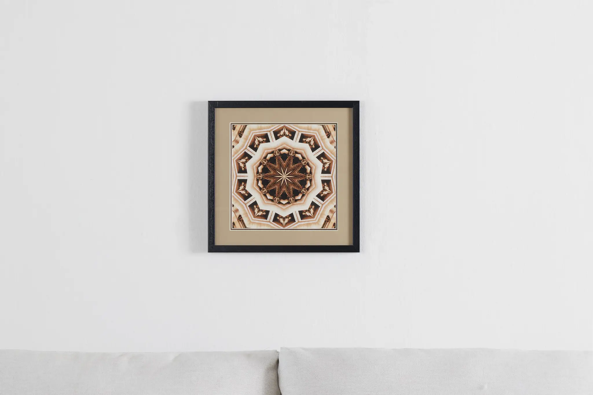 Contour Brown Framed Wall Art Contour Brown Framed Wall Art