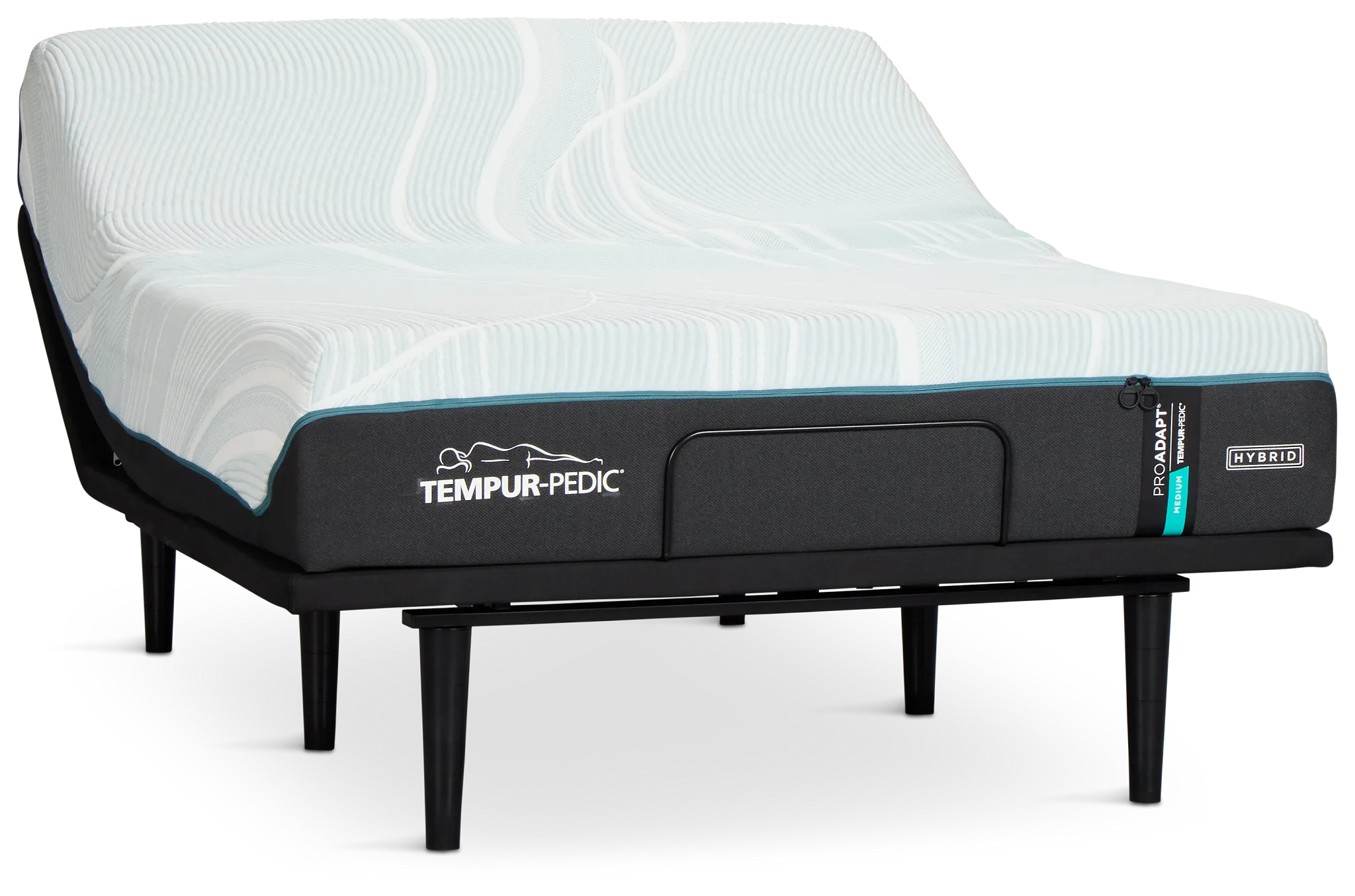 Tempur-pedic Tempur-proadapt Medium Hybrid Ease Adjustable Mattress Set
