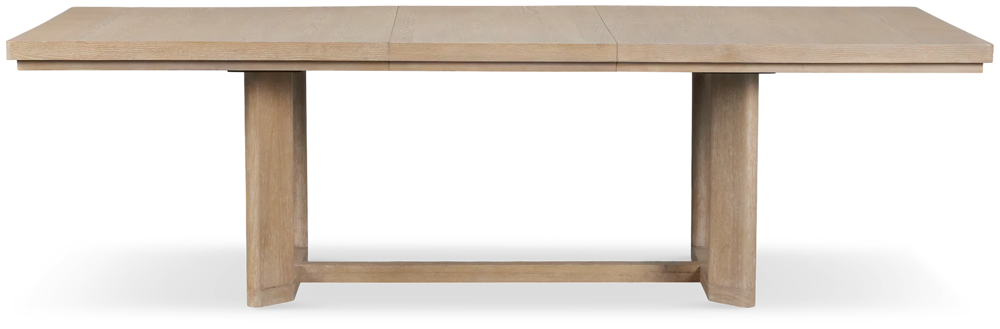 Alton Light Tone Rect Trestle Table