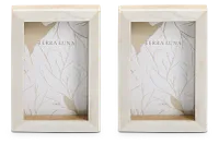 Cure White Small Picture Frame