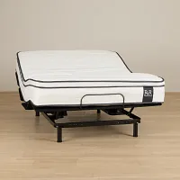 Rest & Renew By Zinus 12" Hybrid Slat Adjustable Mattress Set