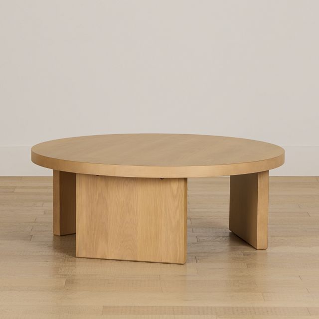 Highland Light Tone Round Coffee Table