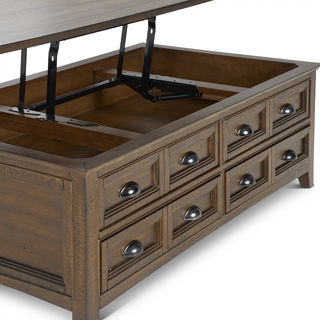 Heron Cove Mid Tone Lift Coffee Table