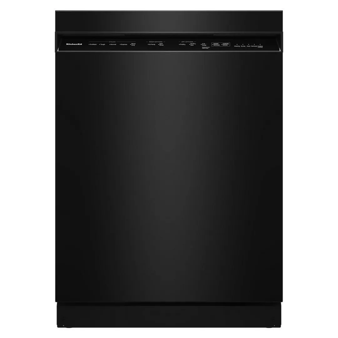Kitchenaid 224 Series Black Built In Dishwasher
