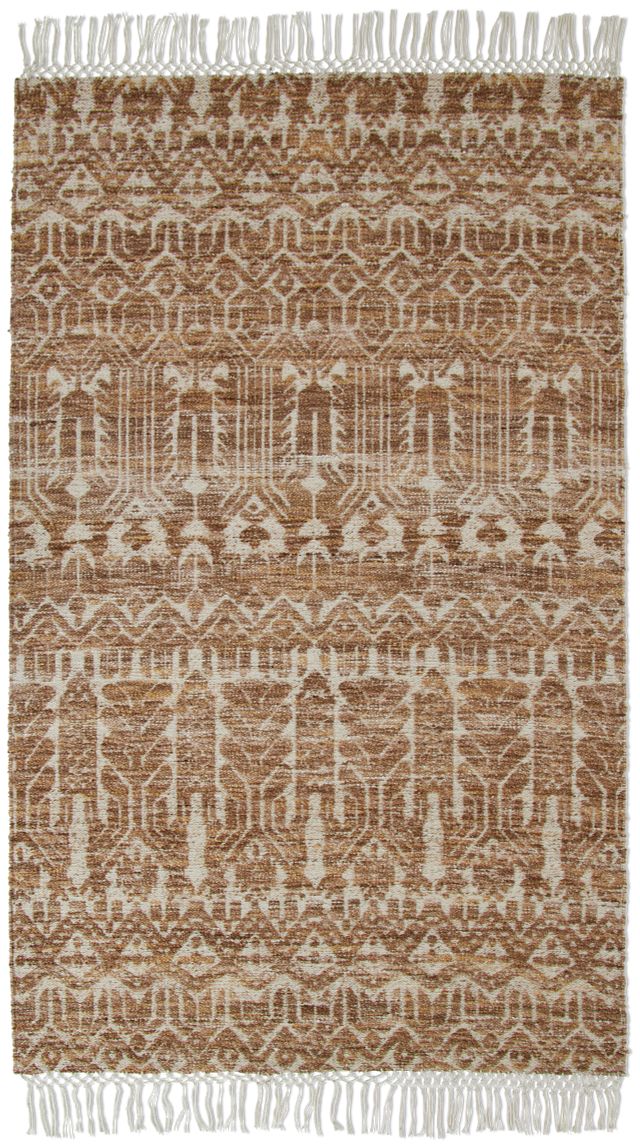 Mia Taupe 8x10 Area Rug
