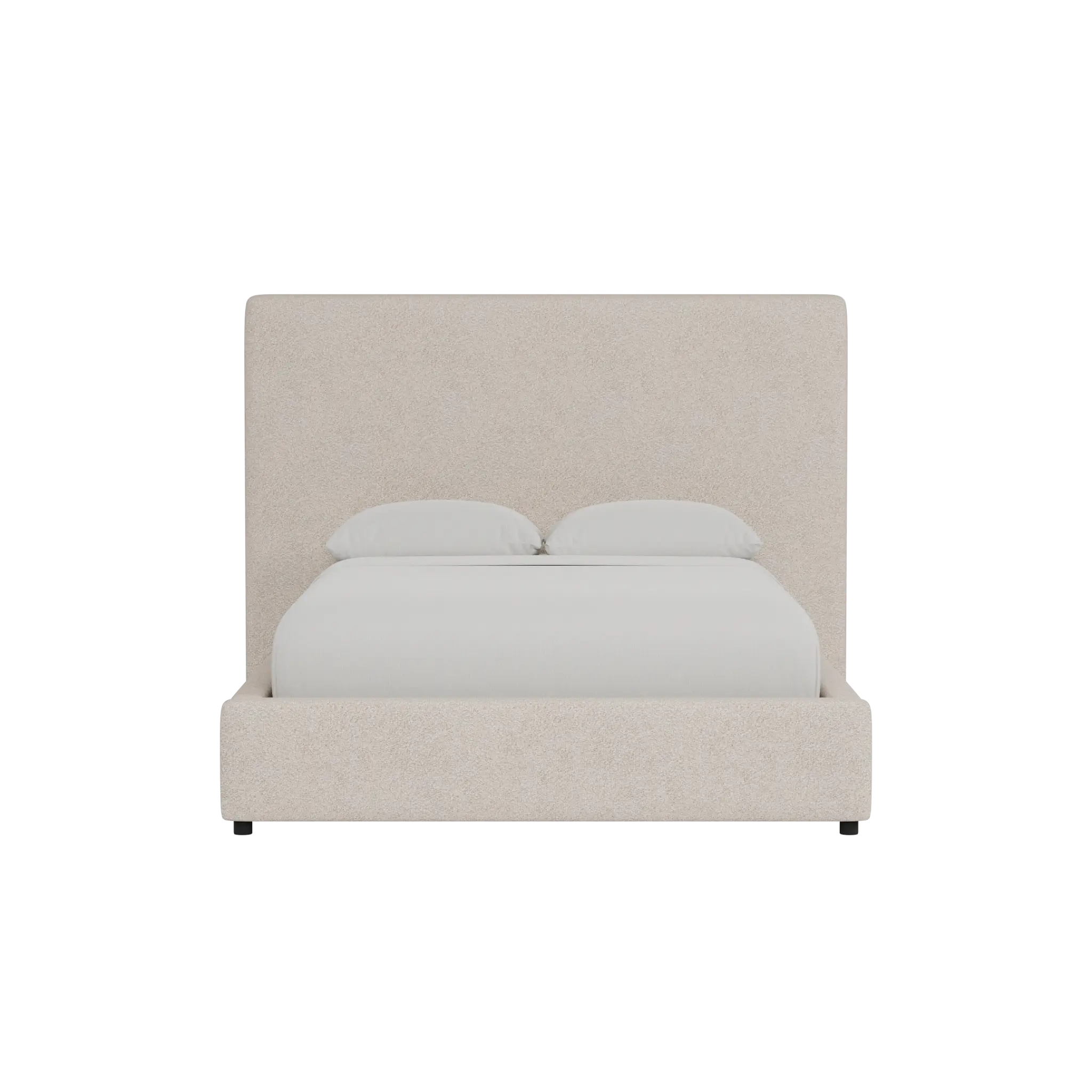 Grayton Sutton Beige 54" Upholstered Shelter Bed Grayton Sutton Beige 54" Upholstered Shelter Bed