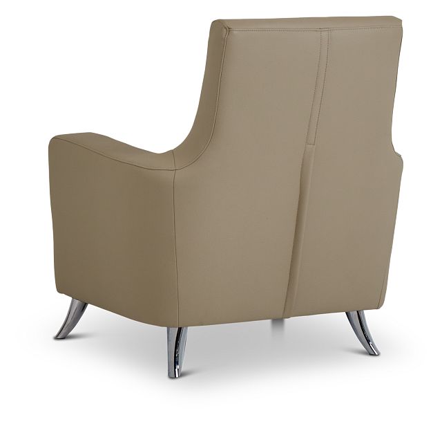 Marquez Taupe Micro Accent Chair