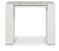 Sunrise White 35" Square Table