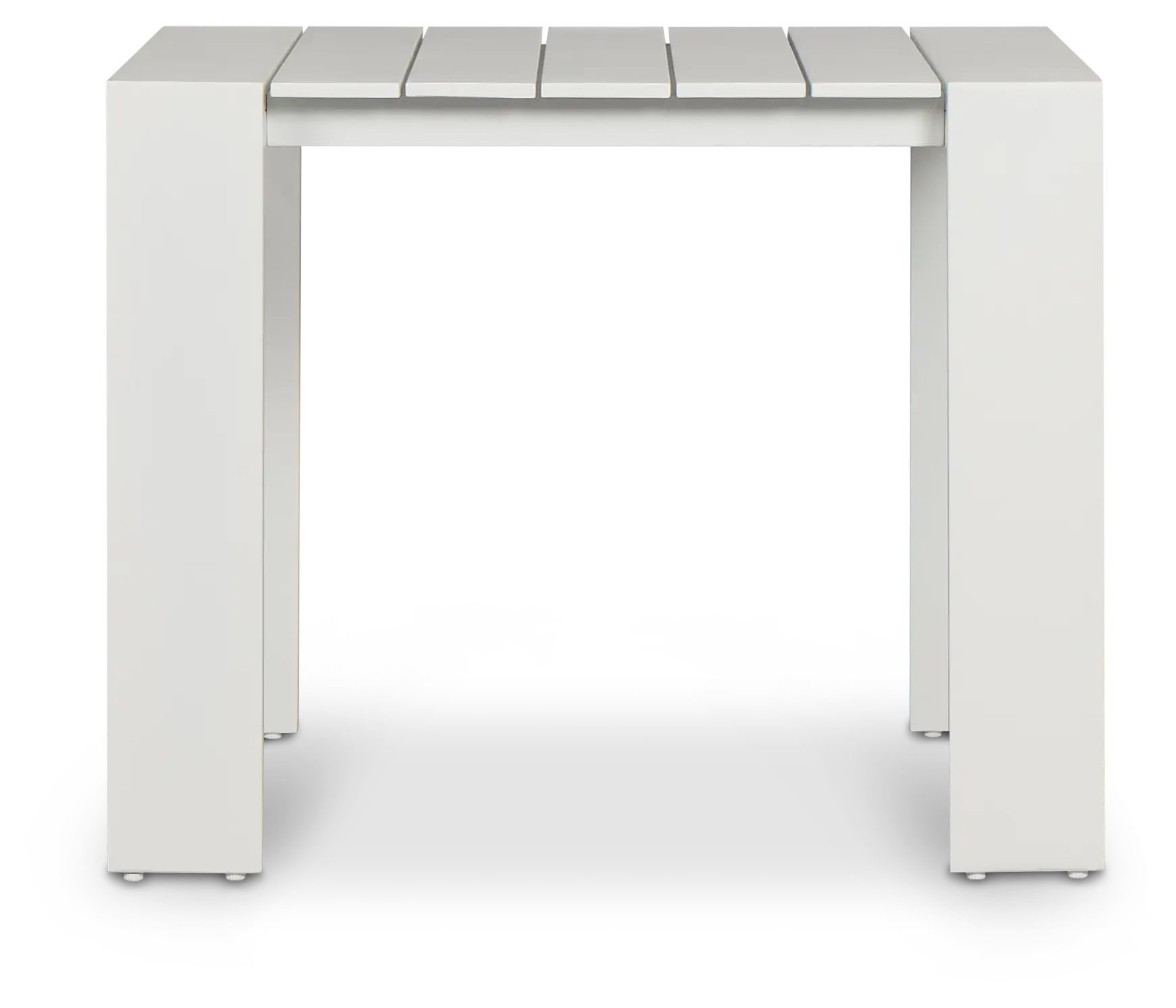 Sunrise White 35" Square Table Sunrise White 35" Square Table