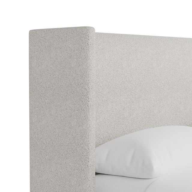 Captiva Gellar Beige 48" Upholstered Shelter Bed