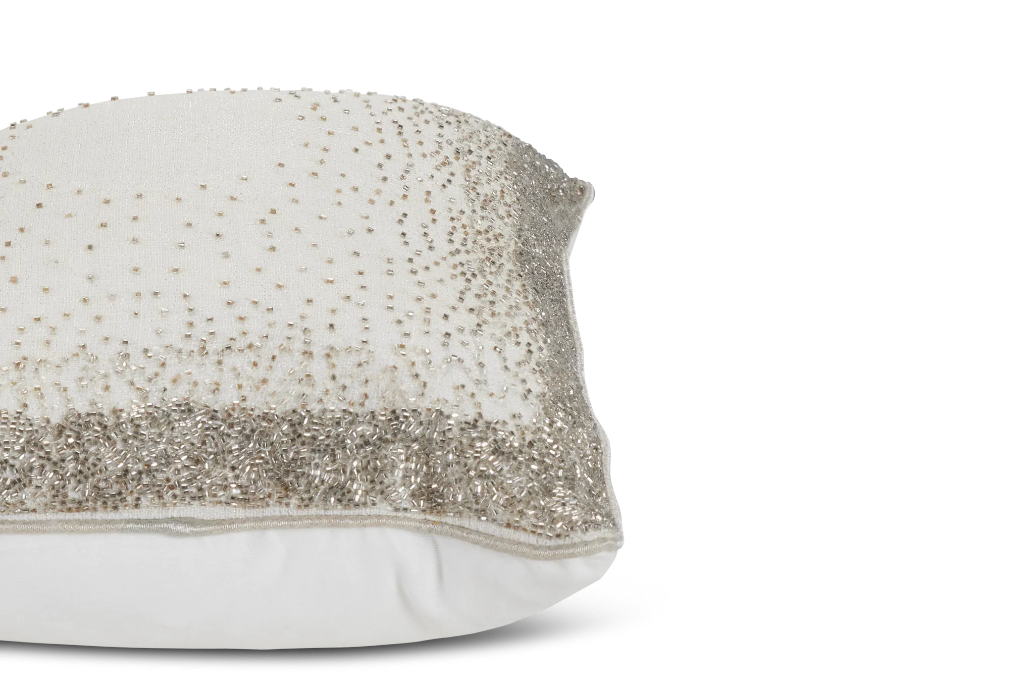 Lila Ivory Lumbar Accent Pillow