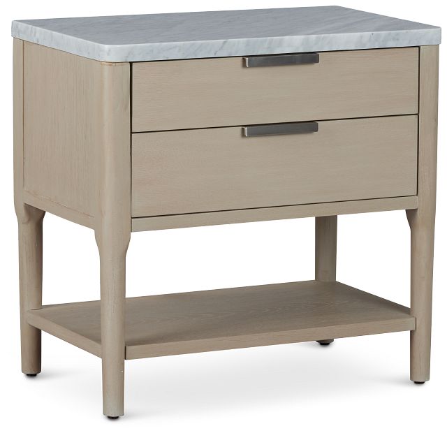 Castello Light Tone Nightstand