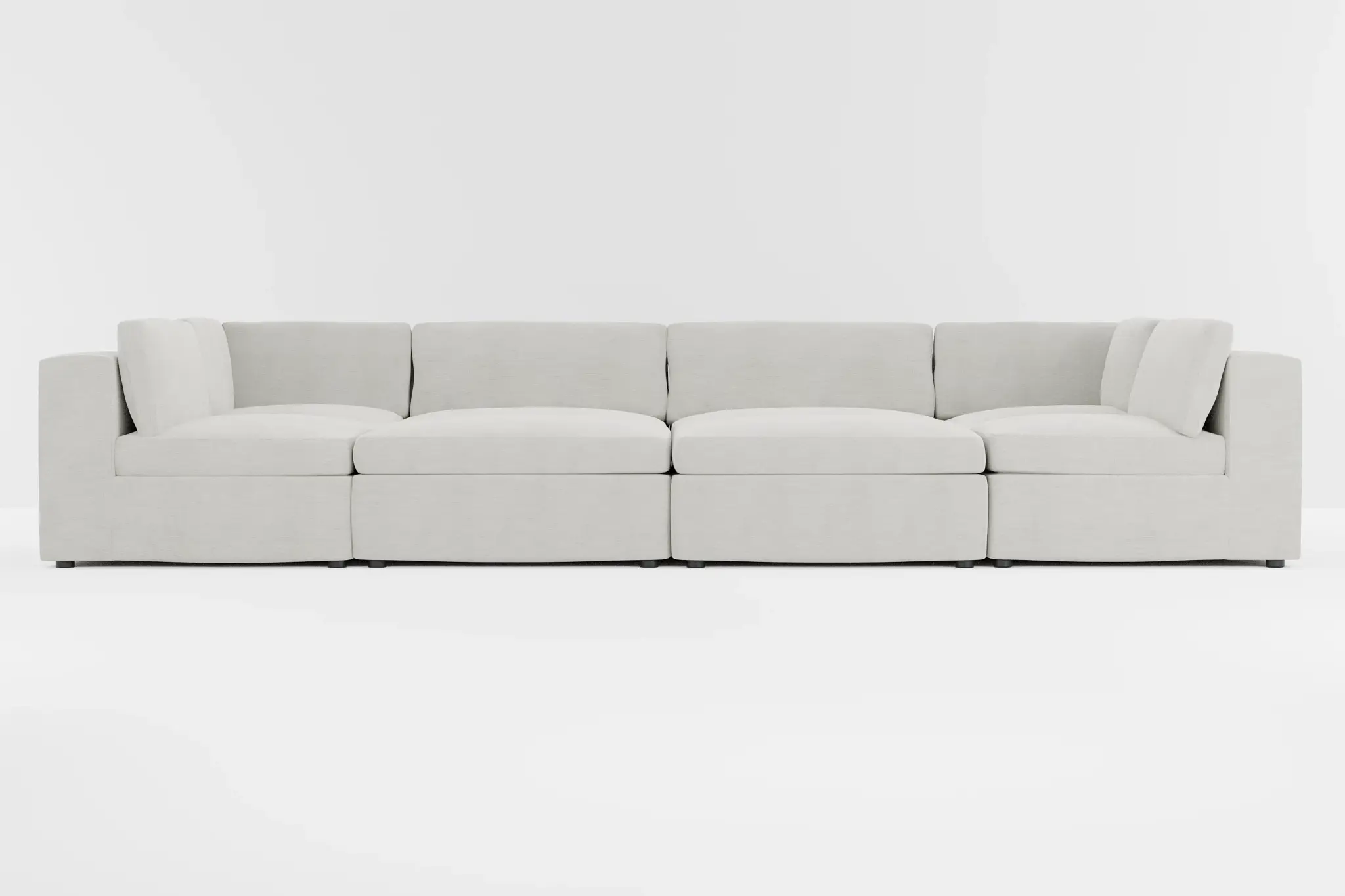 Destin Maguire Ivory Fabric 8-piece Pit Sectional Destin Maguire Ivory Fabric 8-piece Pit Sectional