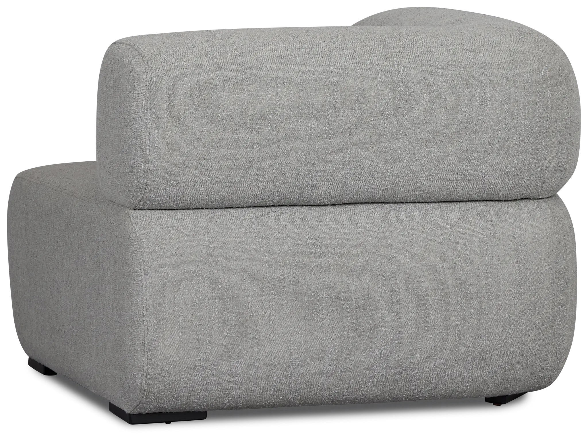 Celeste Light Gray Fabric Left Chair Celeste Light Gray Fabric Left Chair