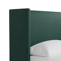 Captiva Joya Green 48" Upholstered Shelter Bed
