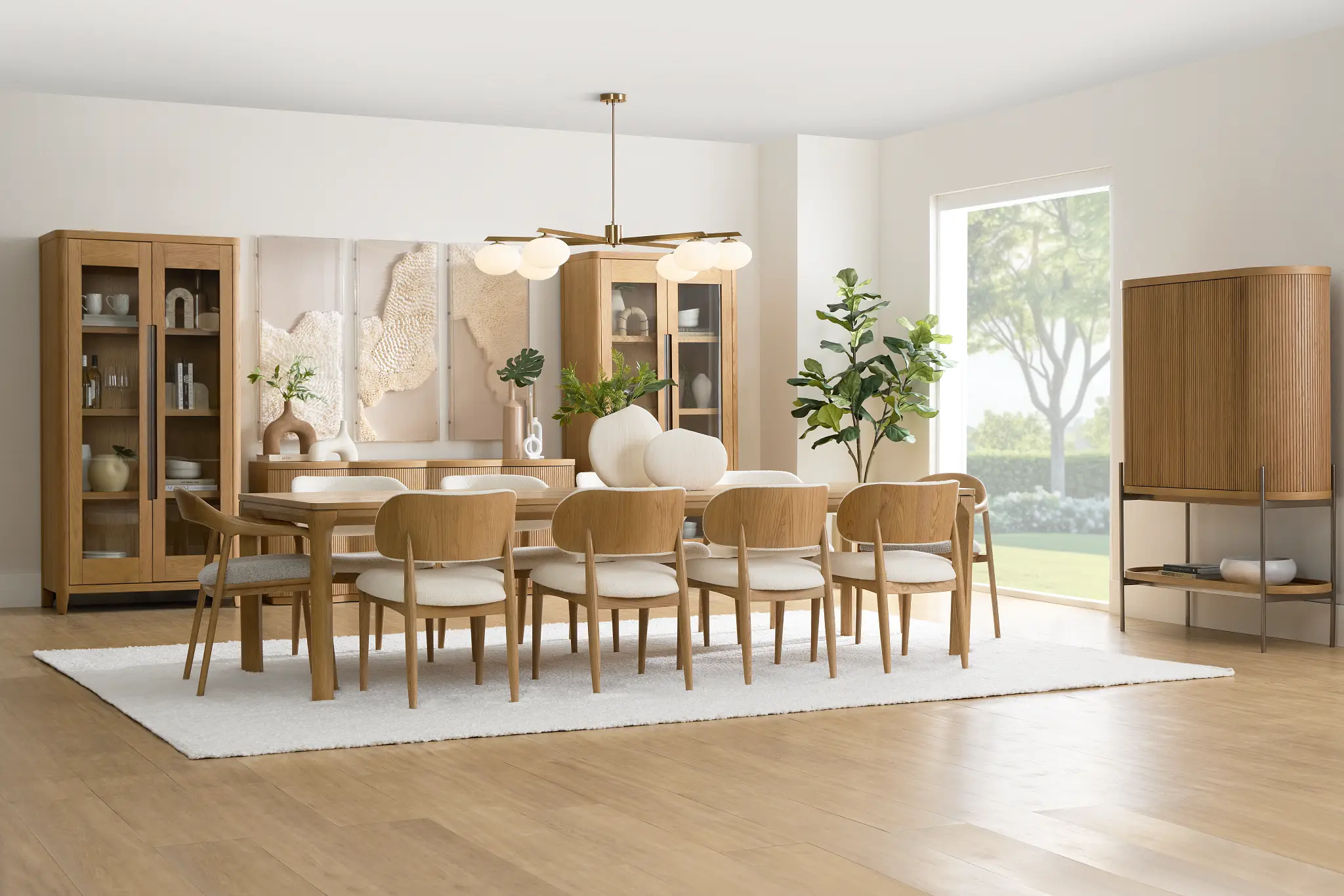 Gables Light Tone Rectangular Table Gables Light Tone Rectangular Table