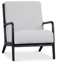 Kamora Gray Accent Chair