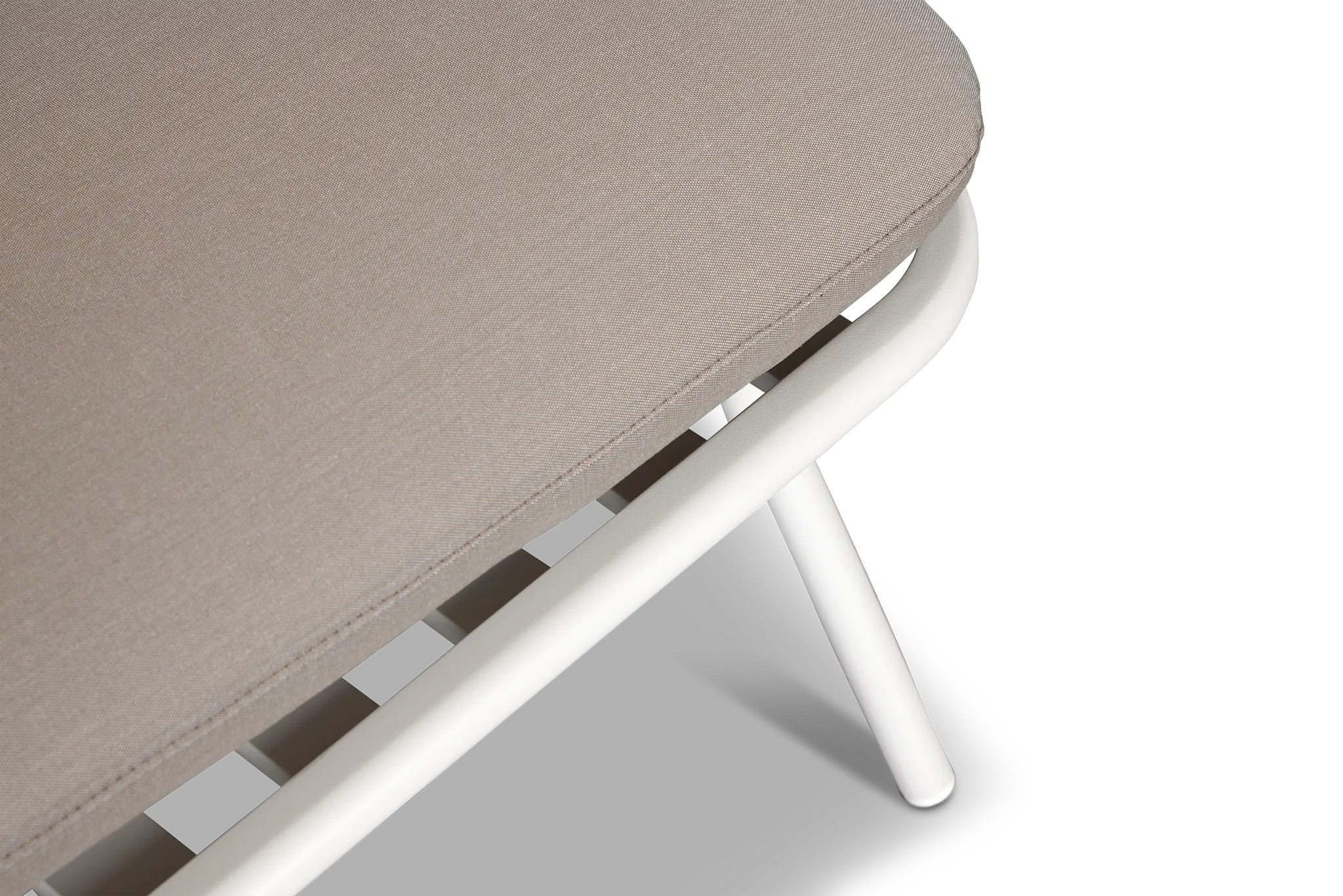 Antigua White Gray Arm Chair