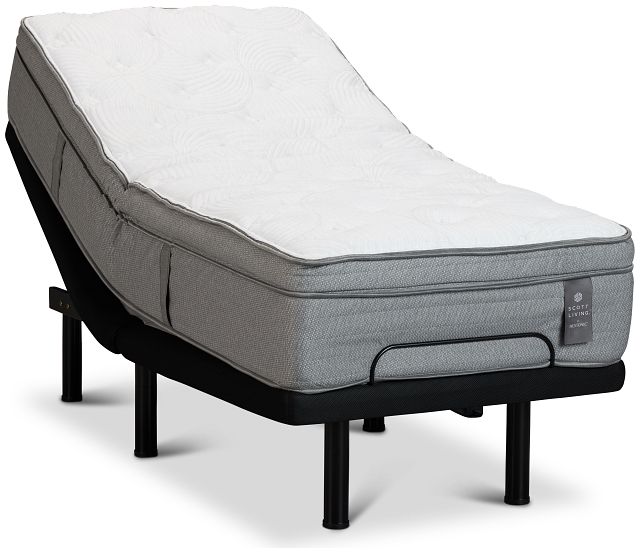 Scott Living By Restonic Dalland Medium Elite Adjustable Mattress Set