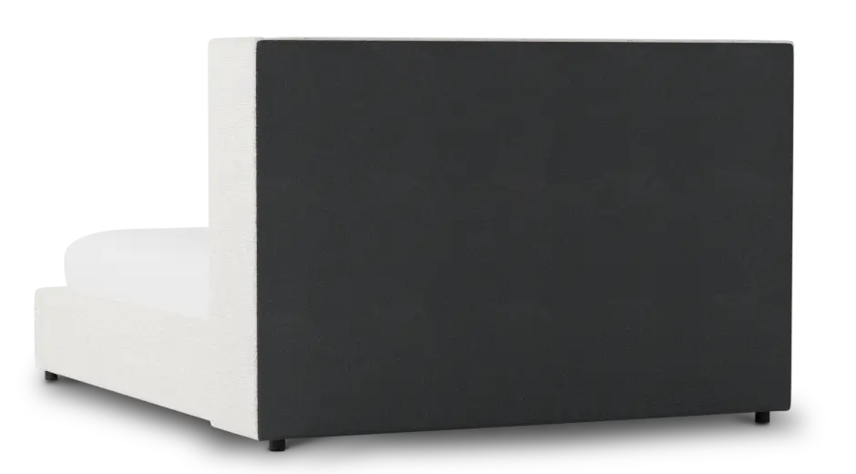 Captiva Natural Beauty Beige 48" Upholstered Shelter Bed Captiva Natural Beauty Beige 48" Upholstered Shelter Bed