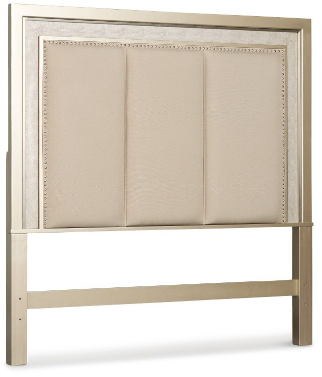 Manhattan Champagne Platform Headboard