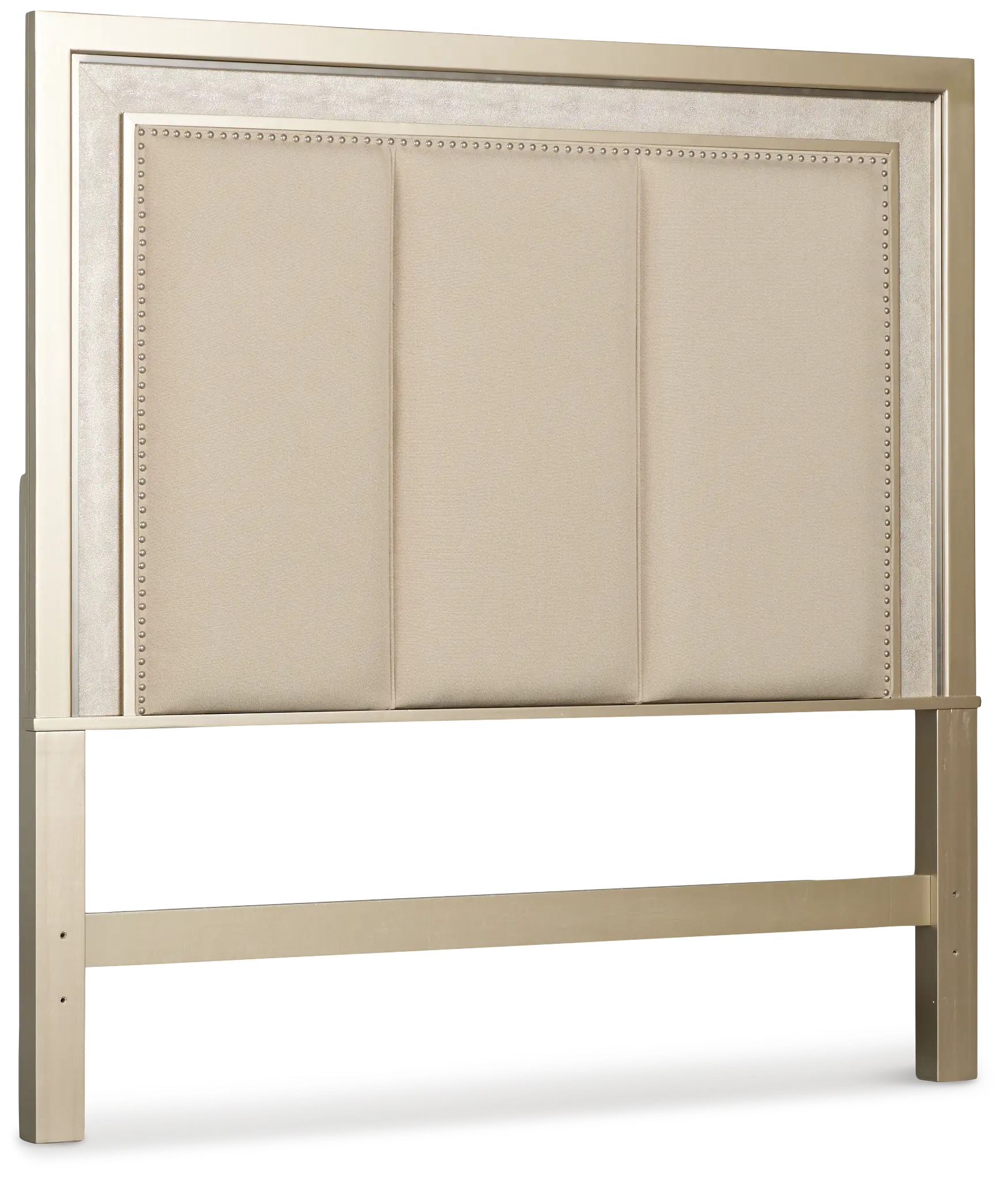 Manhattan Champagne Platform Headboard Manhattan Champagne Platform Headboard