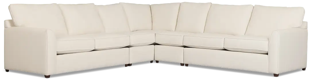 Tate Light Beige Fabric Large Two-arm Sectional Tate Light Beige Fabric Large Two-arm Sectional