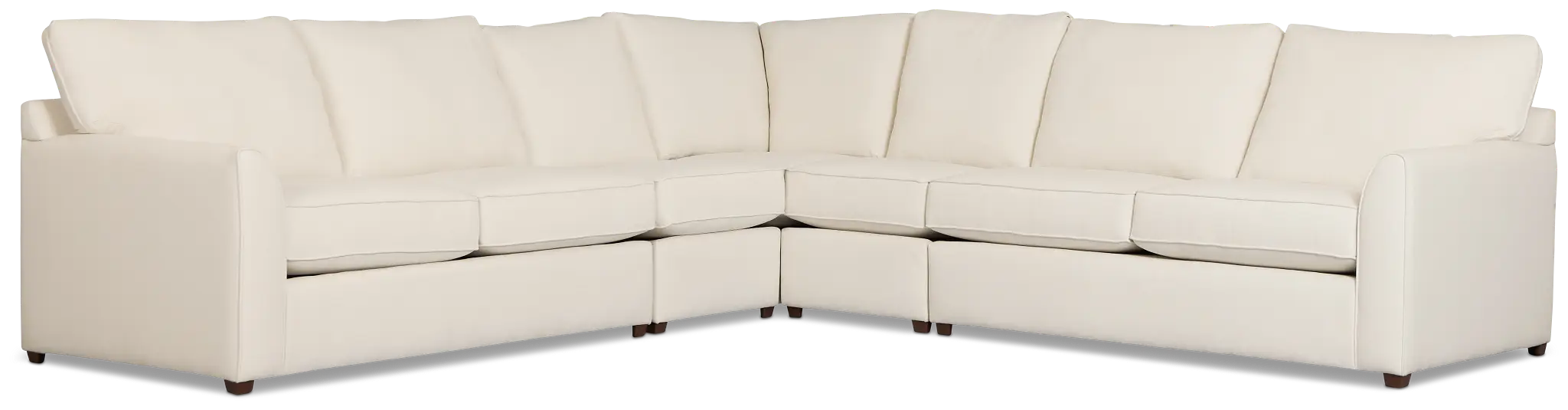 Tate Light Beige Fabric Large Two-arm Sectional Tate Light Beige Fabric Large Two-arm Sectional