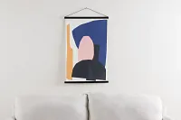 Imogen Multicolored Canvas Wall Art