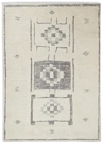 Tessa Black 5x7 Area Rug