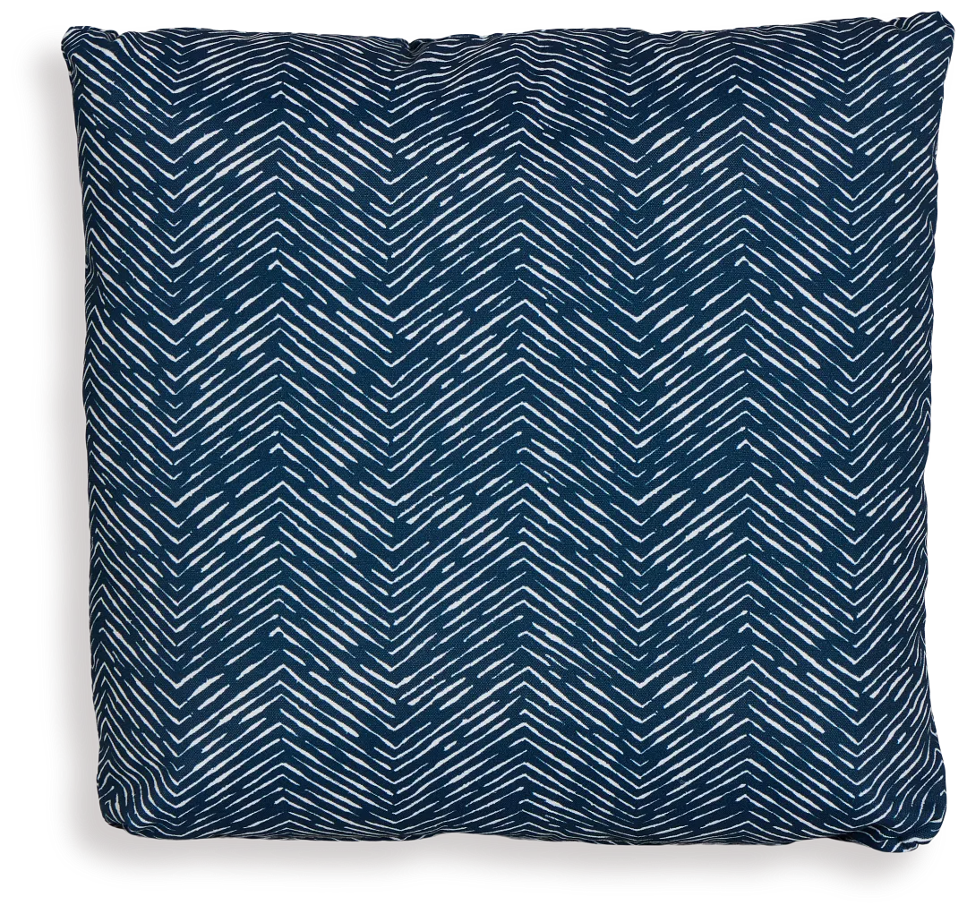 Cameron Dark Blue 18" Accent Pillow