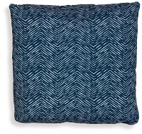 Cameron Dark Blue 18" Accent Pillow