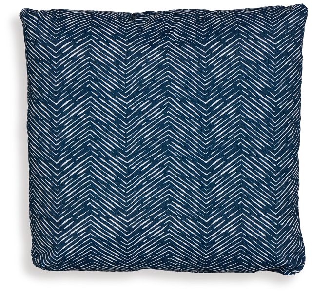 Cameron Dark Blue 18" Accent Pillow